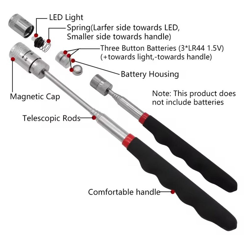 Telescopic Magnetic Pen with L - Fishing Rod Travel incelemesi ve fiyatı