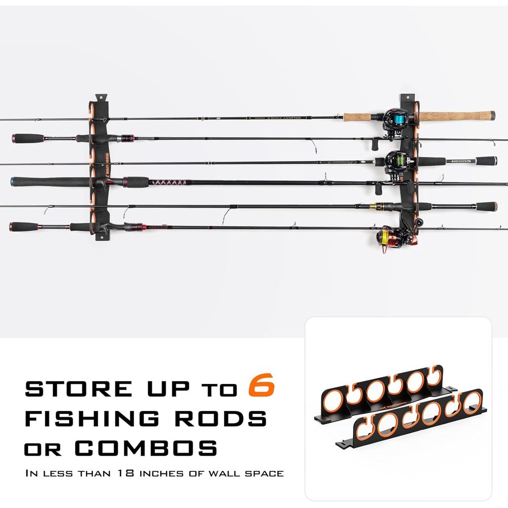 Rod Holder Organizer: Wall/Cei - Fishing Rod Combo incelemesi ve fiyatı