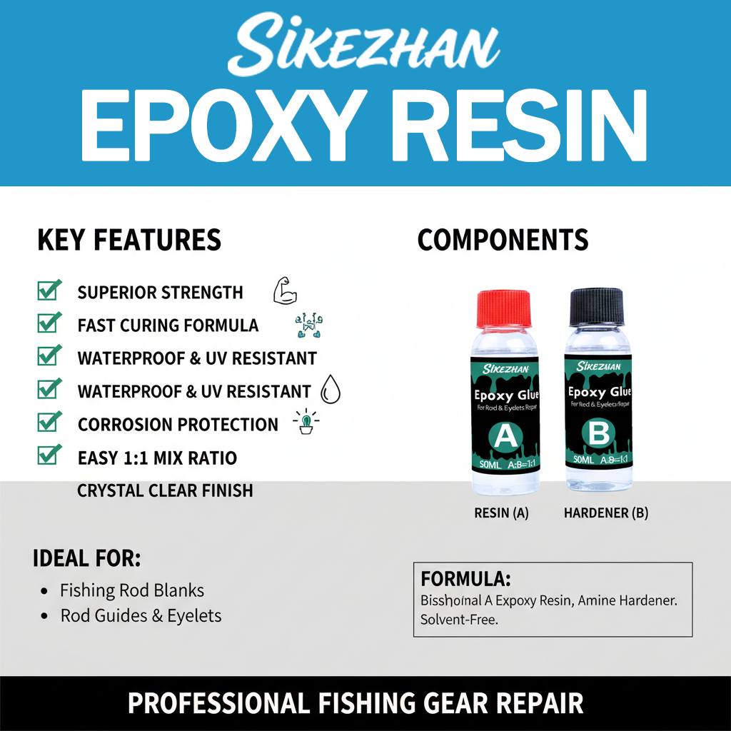 AB Epoxy 1:1 for Fishing Rod R - Fishing Rod Guide Replacement incelemesi ve fiyatı