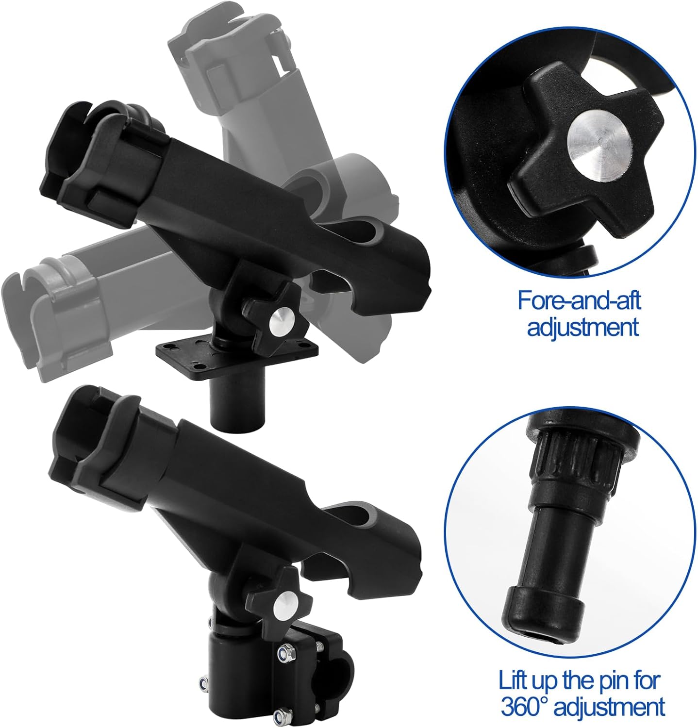 2 Pack Fishing Rod Holder with - Fishing Rod Combo incelemesi ve fiyatı
