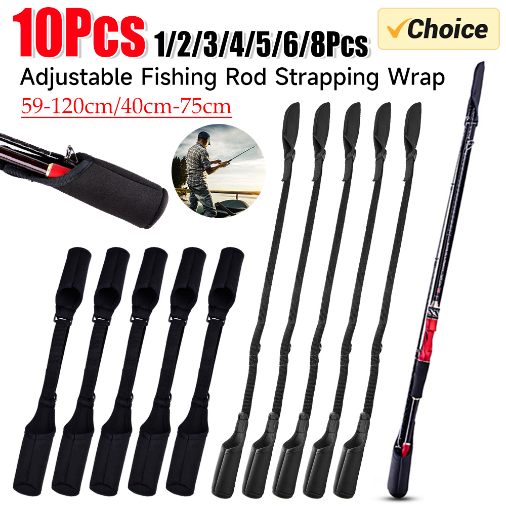 1-10PCS Fishing Rod Socks Srta - Fishing Rod Case incelemesi ve fiyatı