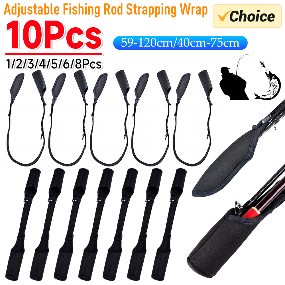 1-10PCS Fishing Rod Socks Srta - Fishing Rod Case incelemesi ve fiyatı