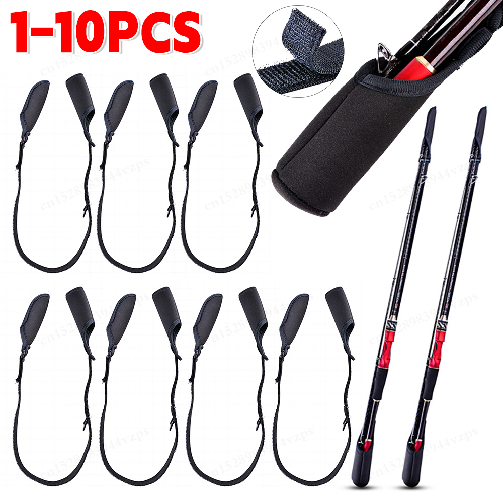 1-10PCS Fishing Rod Socks Srta - Fishing Rod Case incelemesi ve fiyatı