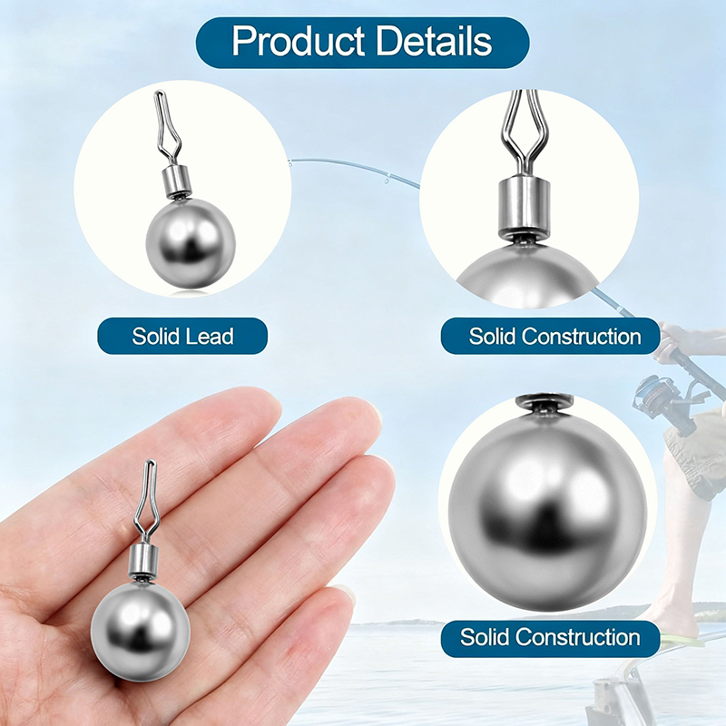 [TUODIAO] Round Drop Shot Sink - Fishing Rod Building Kit incelemesi ve fiyatı