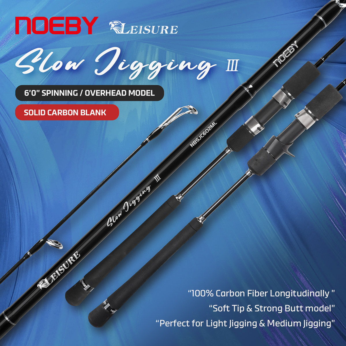 Noeby New Slow Jigging Fishing - Fishing Rod Surf incelemesi ve fiyatı