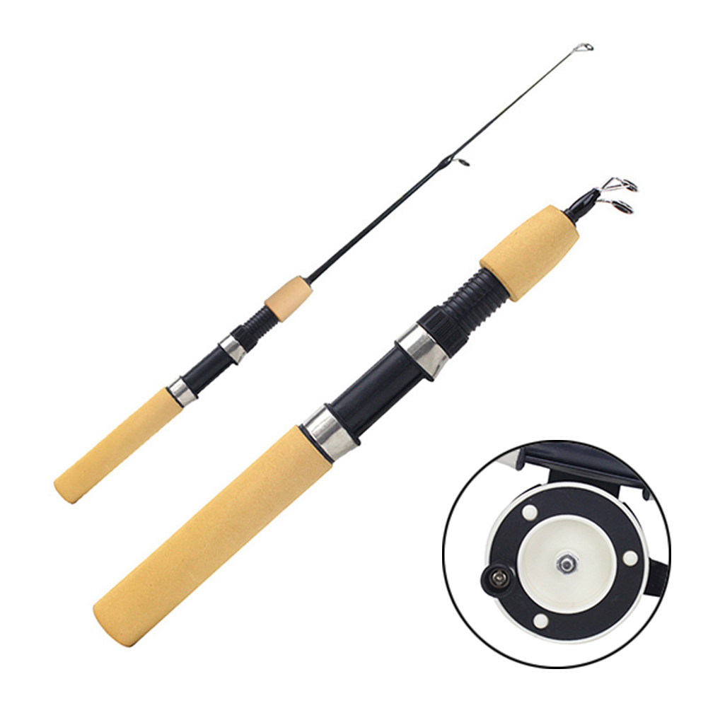 Ice Fishing Rod Portable Spinn - Fishing Rod Ice incelemesi ve fiyatı