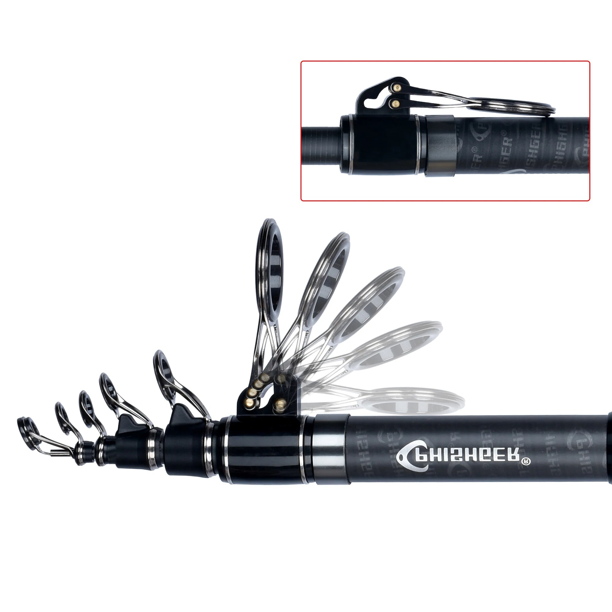 PHISHGER Telescopic Surf Spinn - Fishing Rod Surf incelemesi ve fiyatı