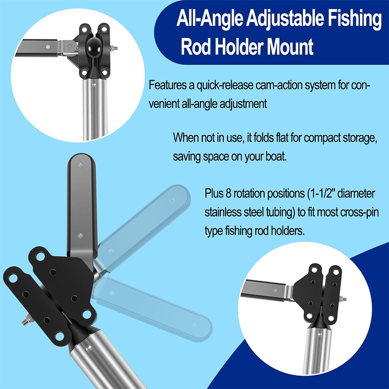 All-Angle Adjustable Fish Rod  - Fishing Rod Boat incelemesi ve fiyatı