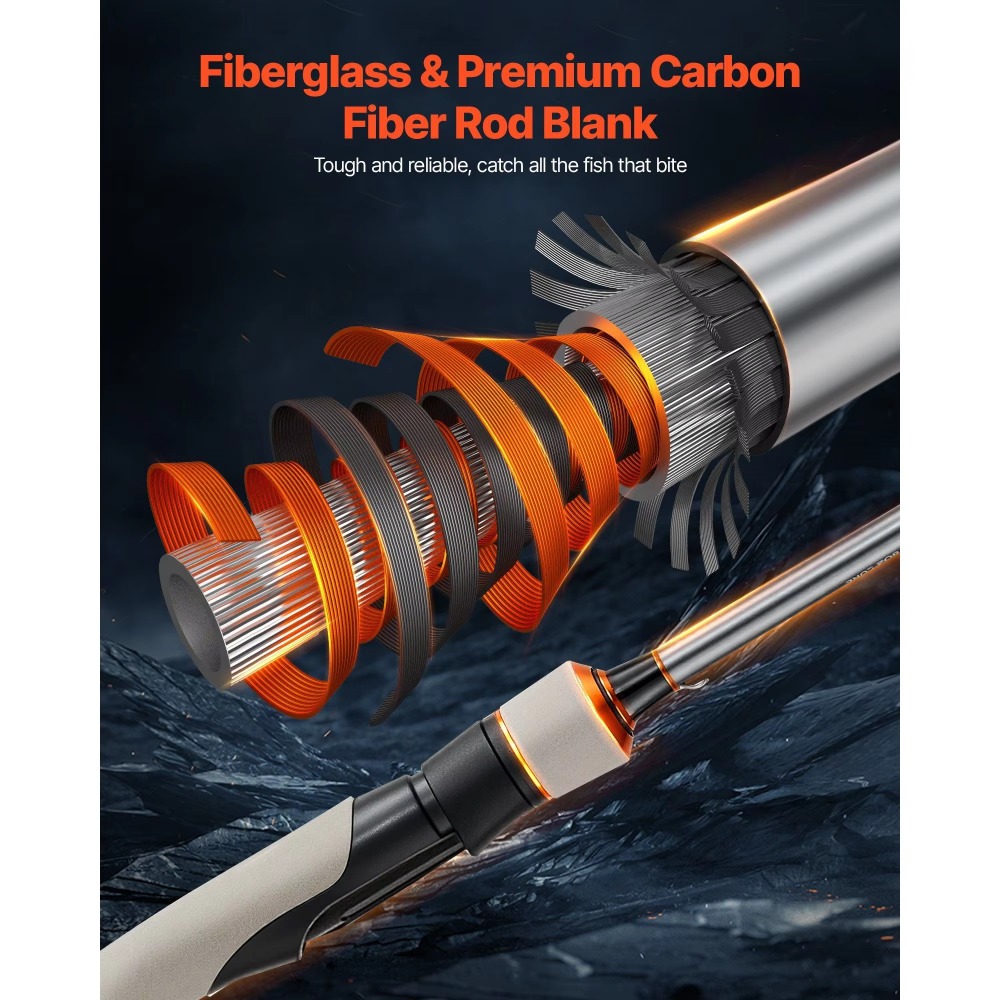 Carbon Fiber Bass Fishing Pole - Fishing Rod Carbon Fiber incelemesi ve fiyatı