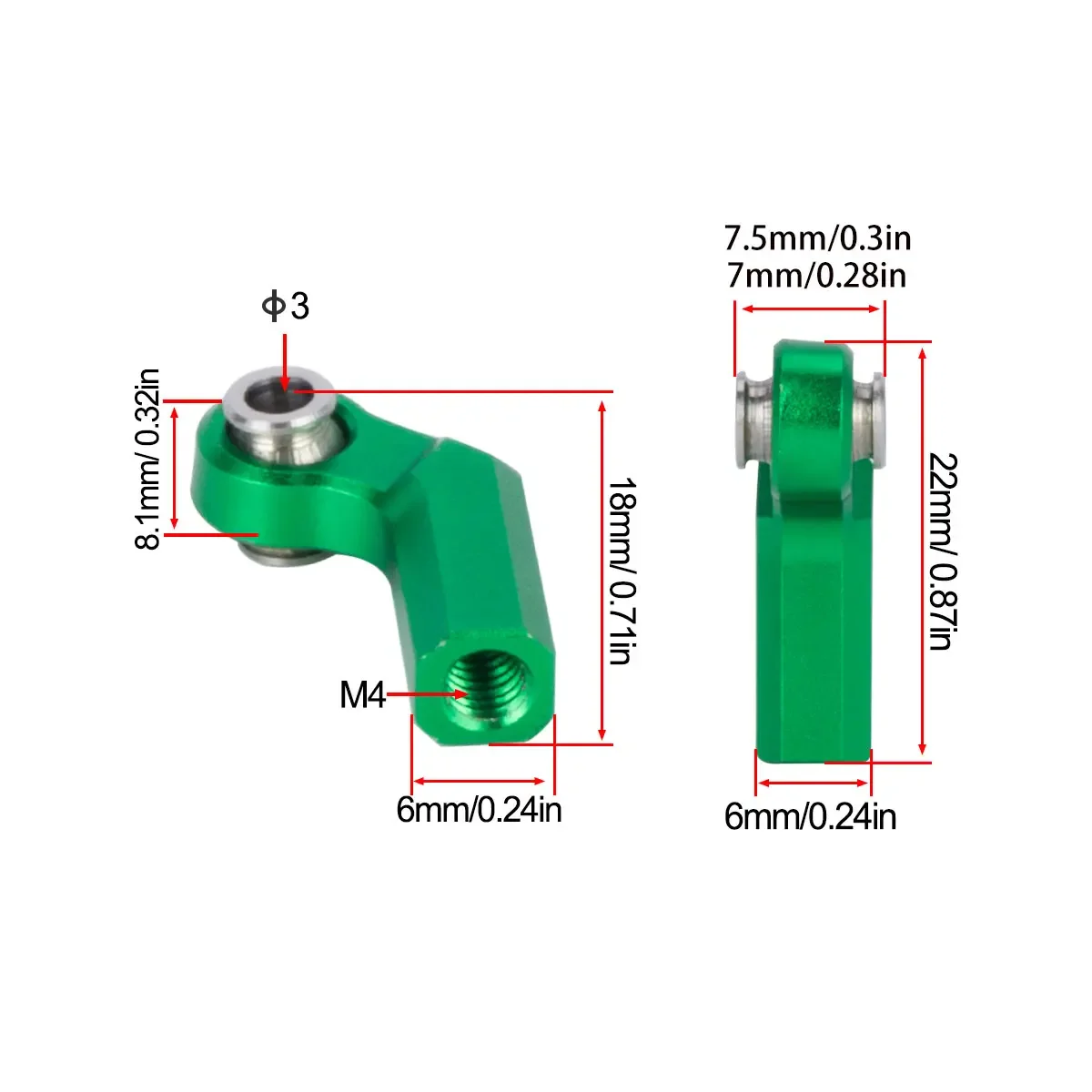 4Pcs M4 Metal Ball Head Holder - Fishing Rod Holder incelemesi ve fiyatı