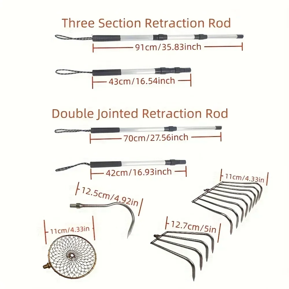 1pc JOOYOO Telescopic Aluminum - Fishing Rod Ice incelemesi ve fiyatı