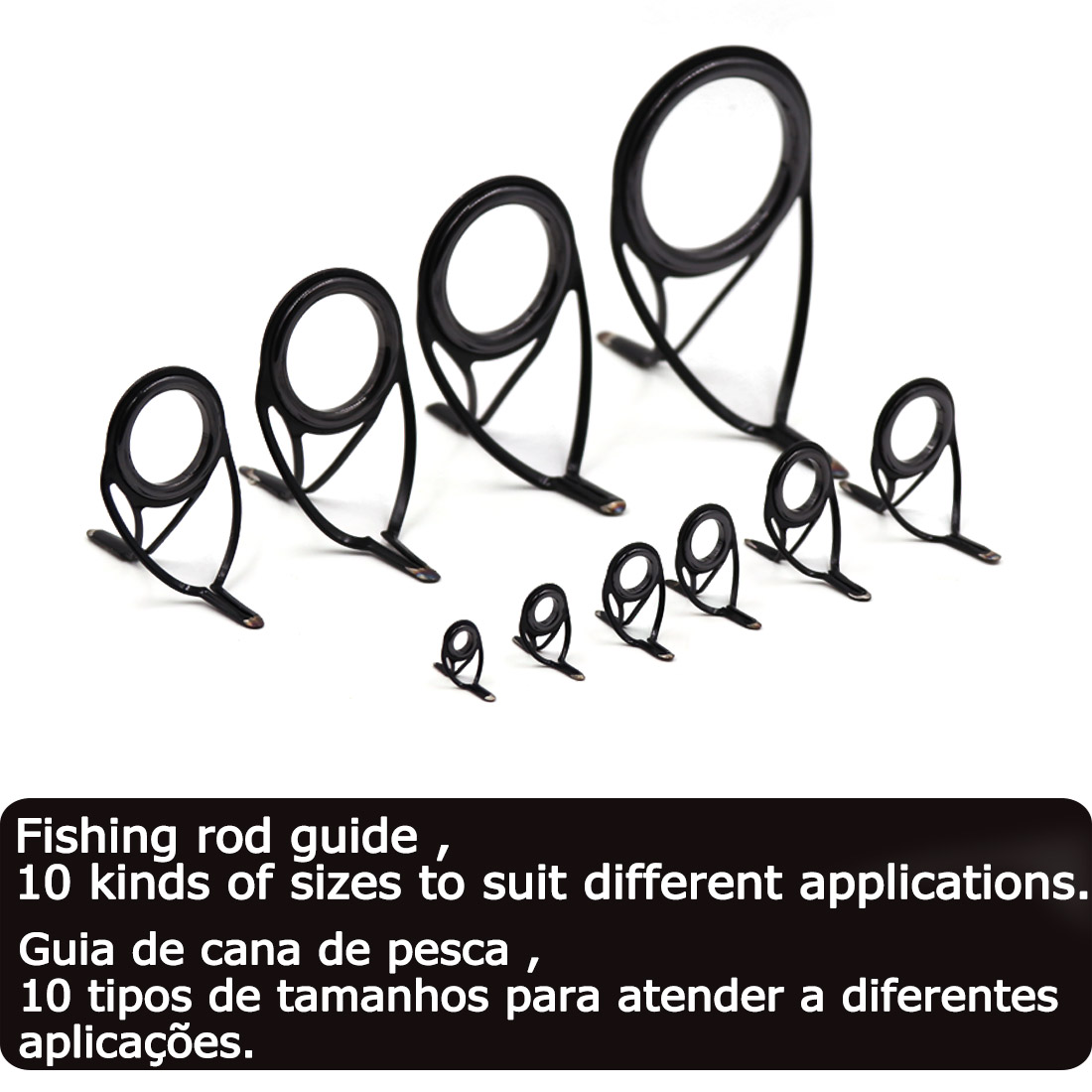 9KM OB Curved Rod Guide Kit 10 - Fishing Rod Building Kit incelemesi ve fiyatı