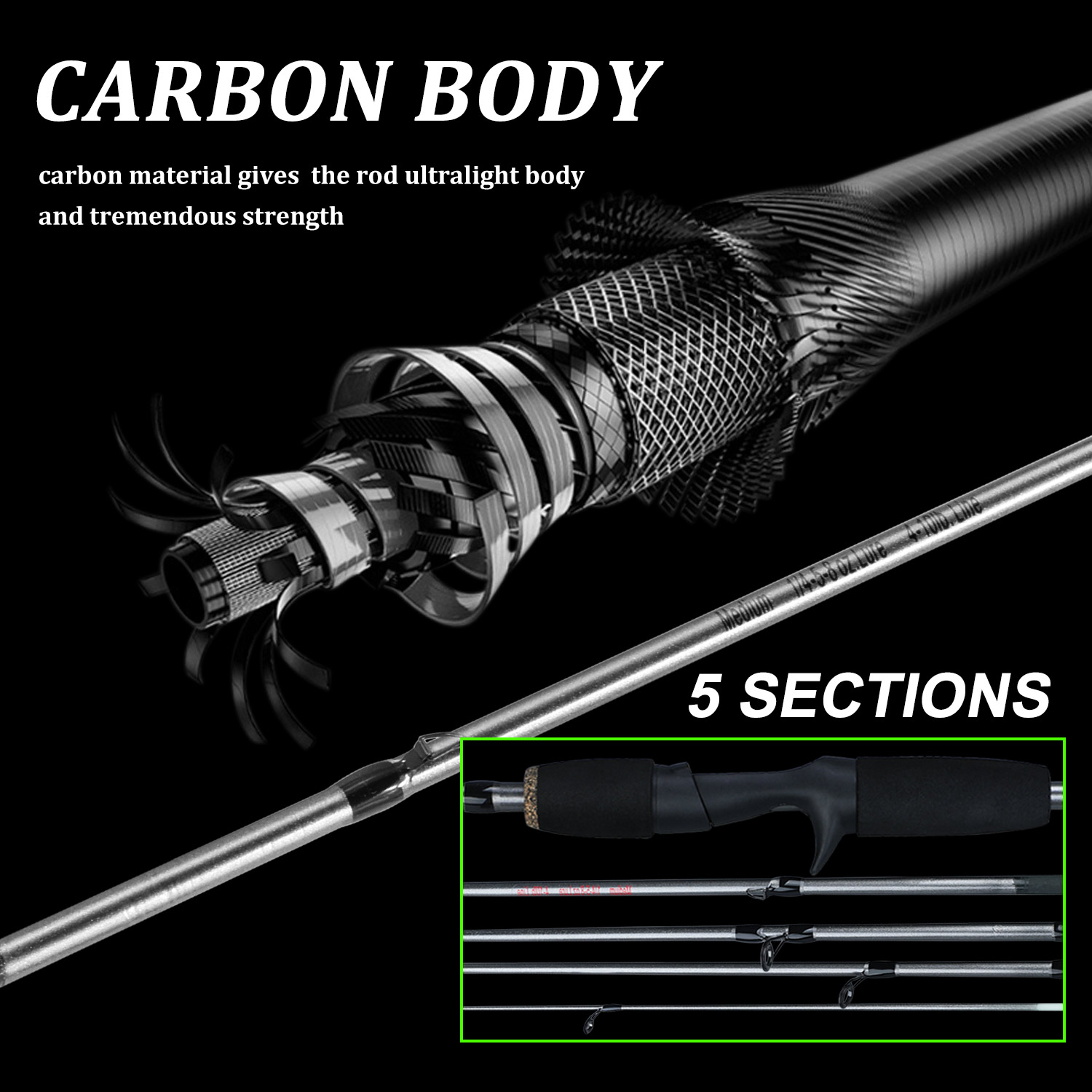 Sougayilang Fishing Rod Combo  - Fishing Rod Carbon Fiber incelemesi ve fiyatı