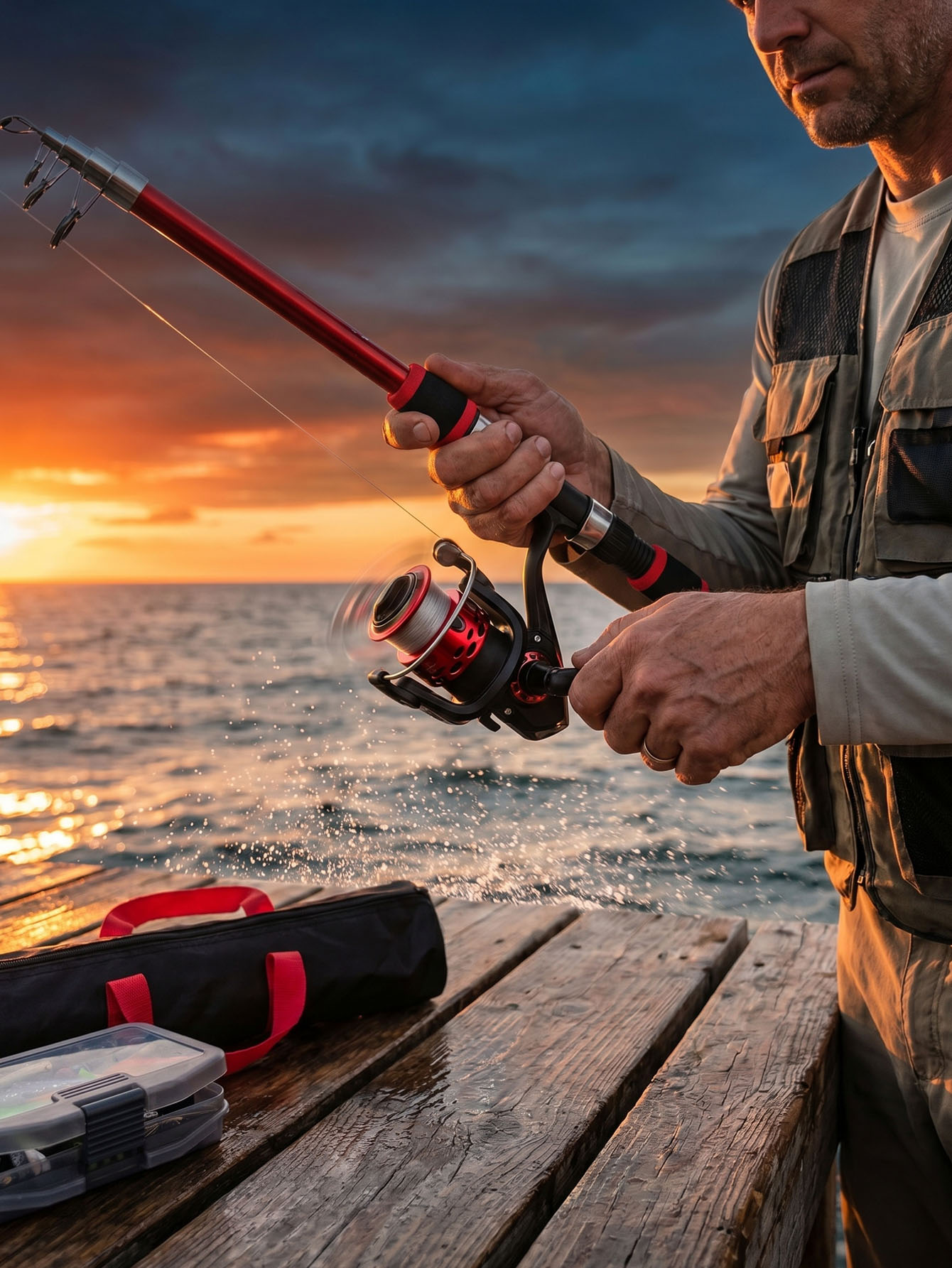 Fishing Rod Reel Combos Collap - Fishing Rod Spinning incelemesi ve fiyatı