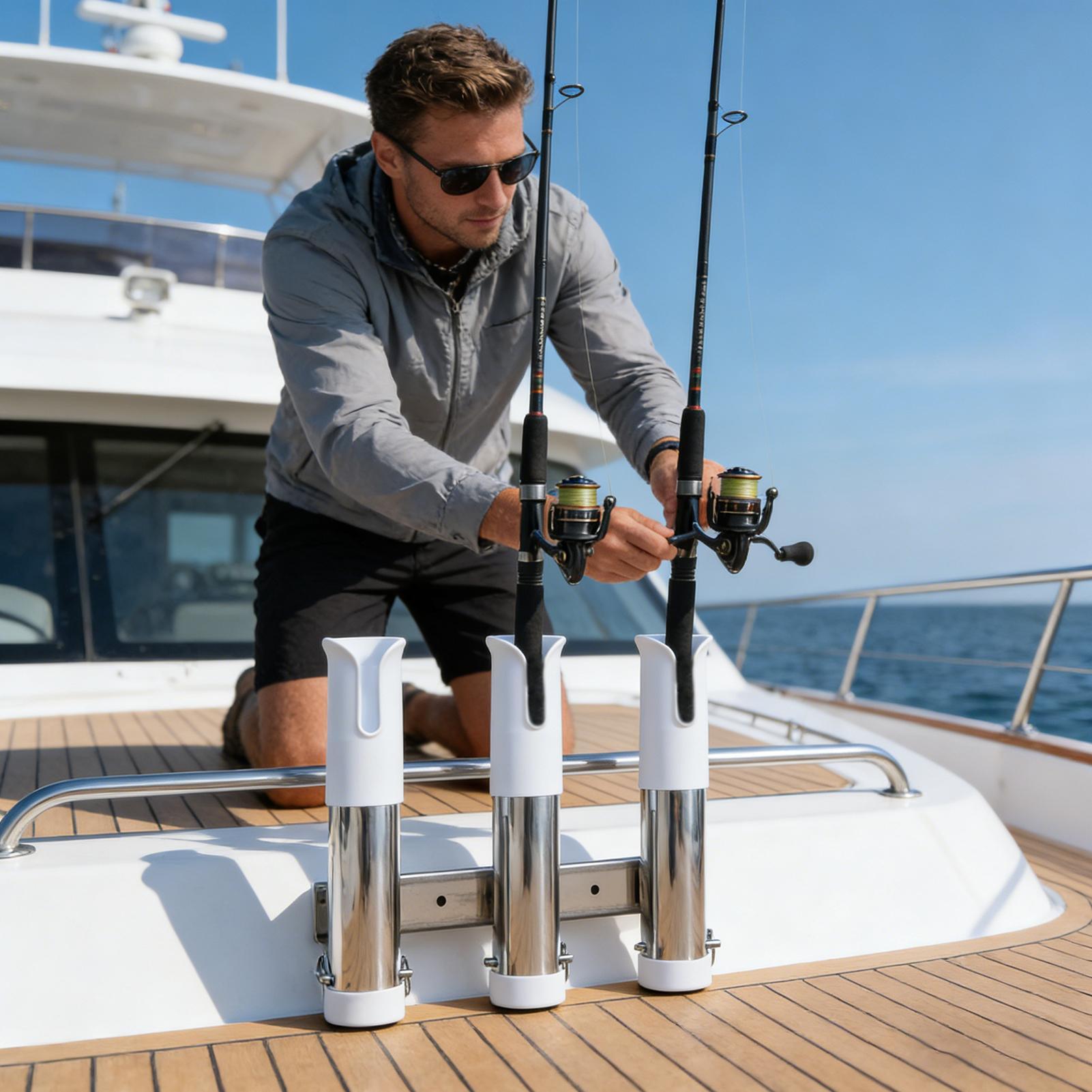 Rod Holder For Boat 3 Tube Lin - Fishing Rod Rack incelemesi ve fiyatı