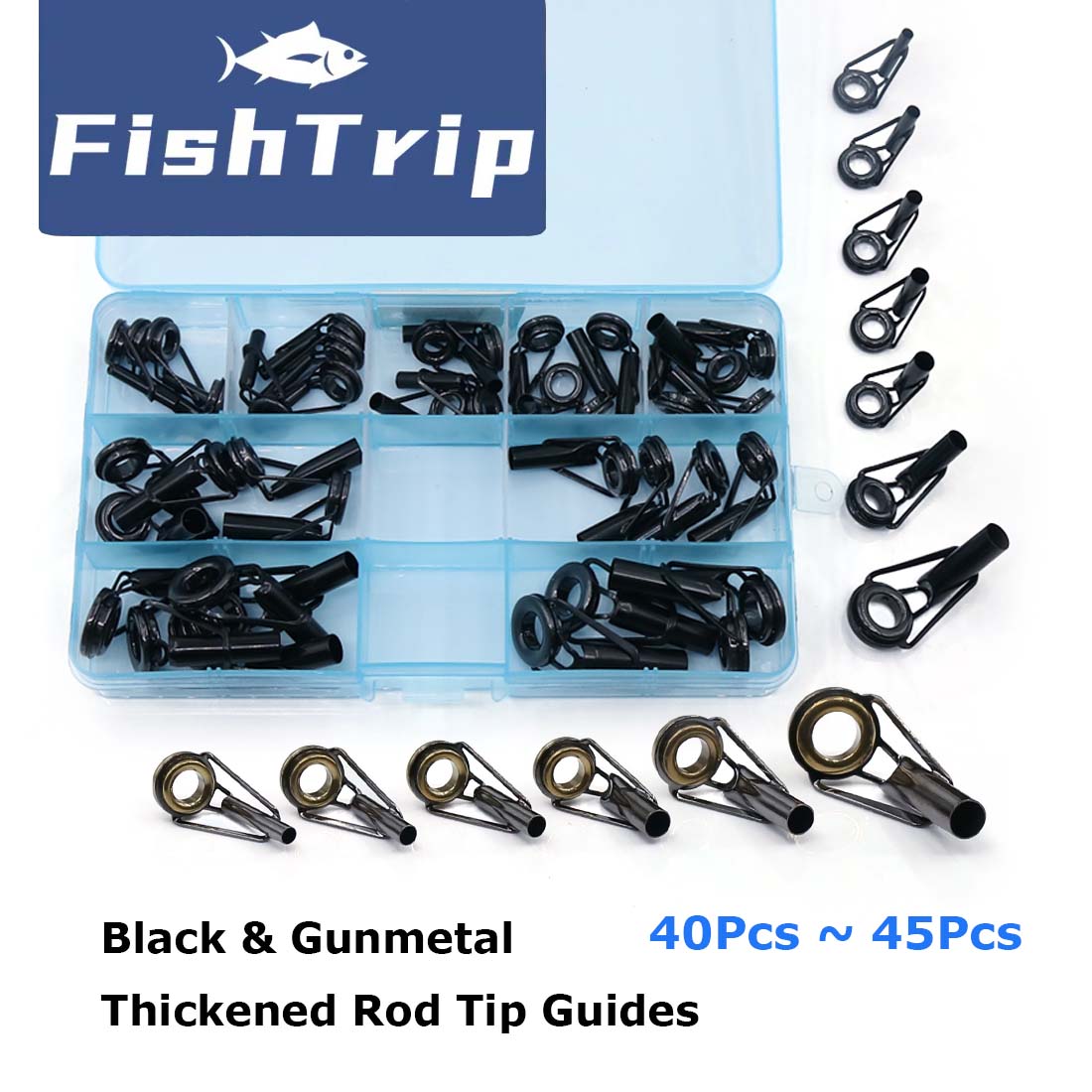 FishTrip Rod Tip Repair Kit 5~ - Fishing Rod Tip Replacement incelemesi ve fiyatı