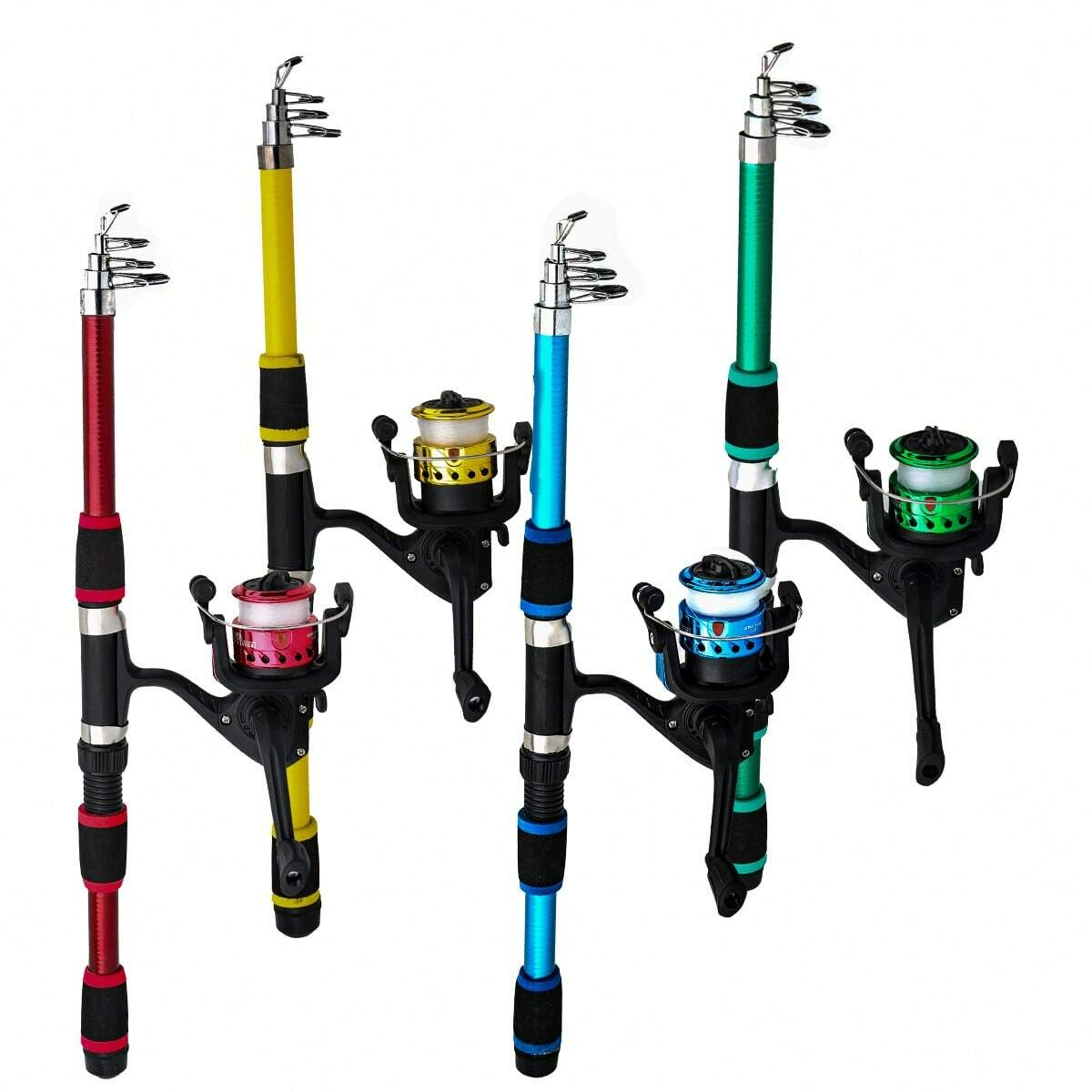Fishing Pole Set Full Kits Wit - Fishing Rod Spinning incelemesi ve fiyatı