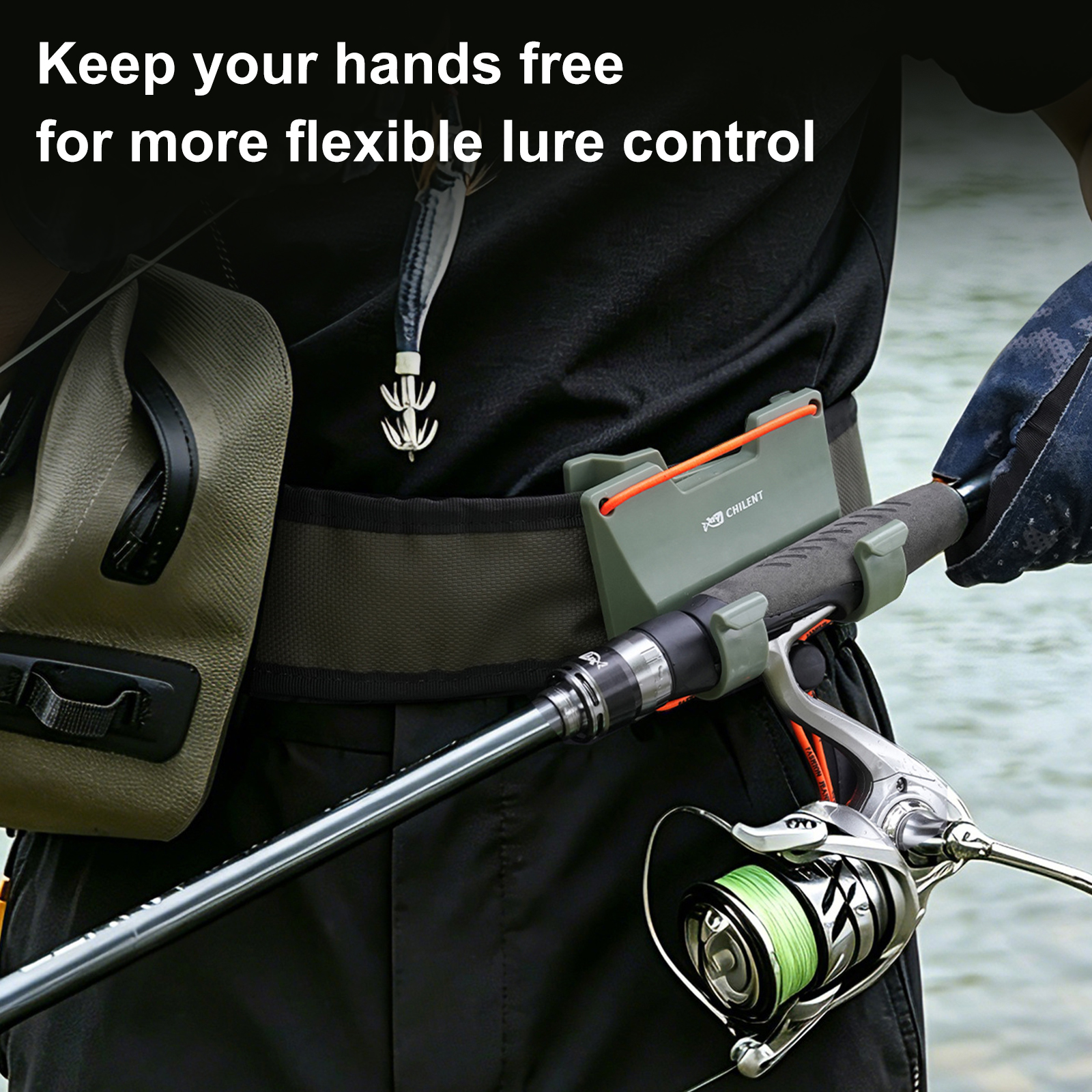 Outdoor Belt Clip Rod Holder H - Fishing Rod Fly incelemesi ve fiyatı