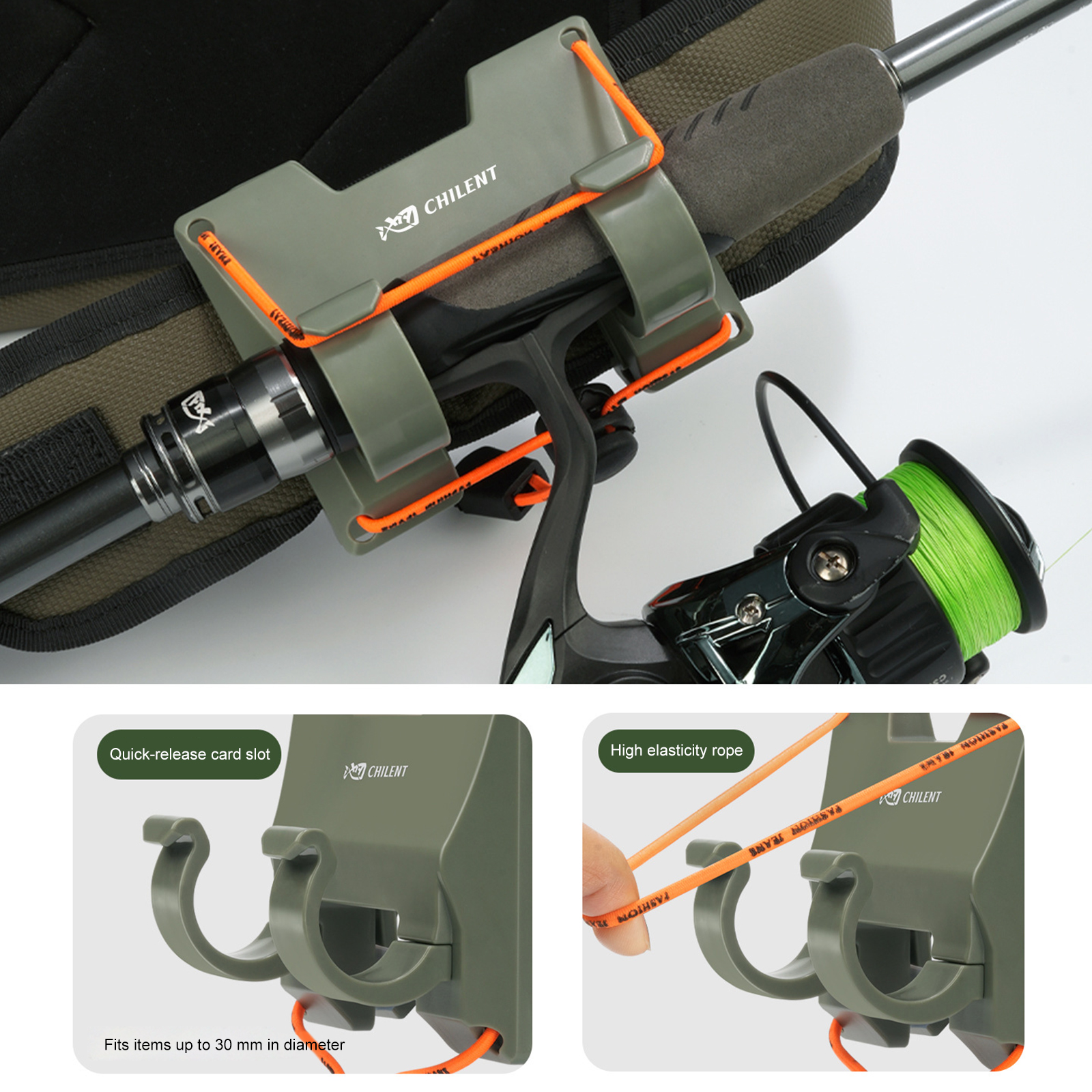 Outdoor Belt Clip Rod Holder H - Fishing Rod Fly incelemesi ve fiyatı