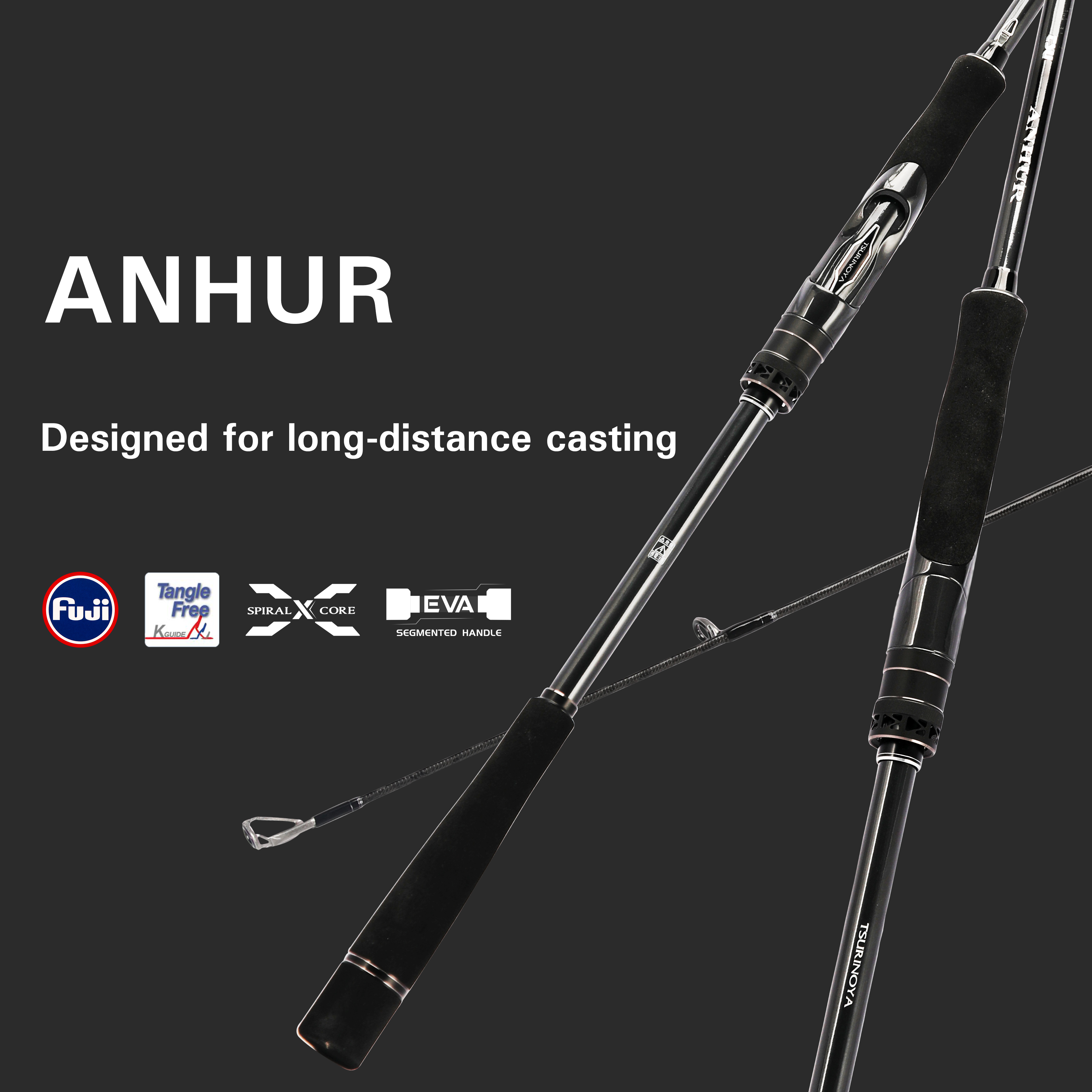 TSURINOYA ANHUR 2.4m 2.59m 2.7 - Fishing Rod Surf incelemesi ve fiyatı