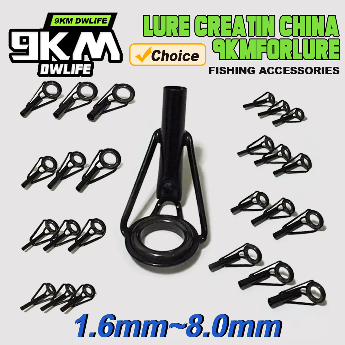 5Pcs Fishing Rod Tip Guides Re - Fishing Rod Tip Replacement incelemesi ve fiyatı